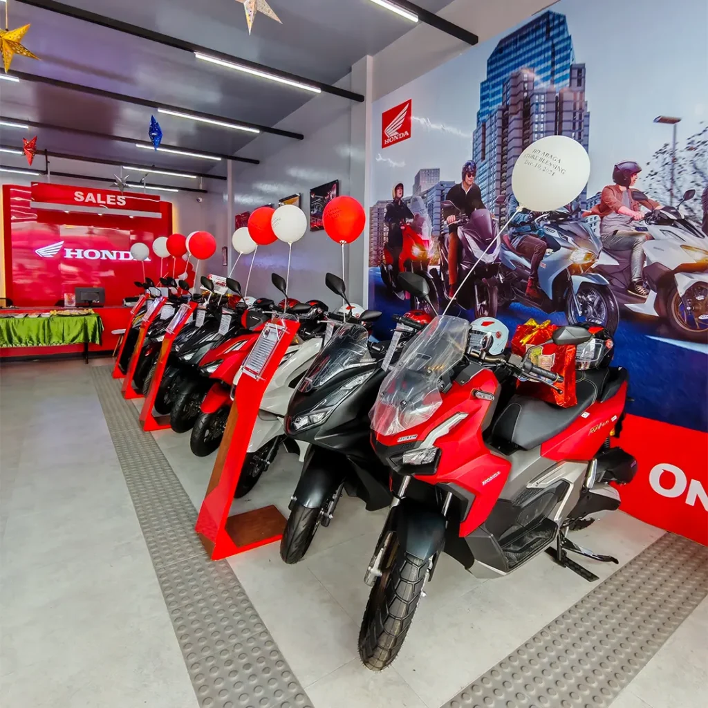 Honda motorcycles